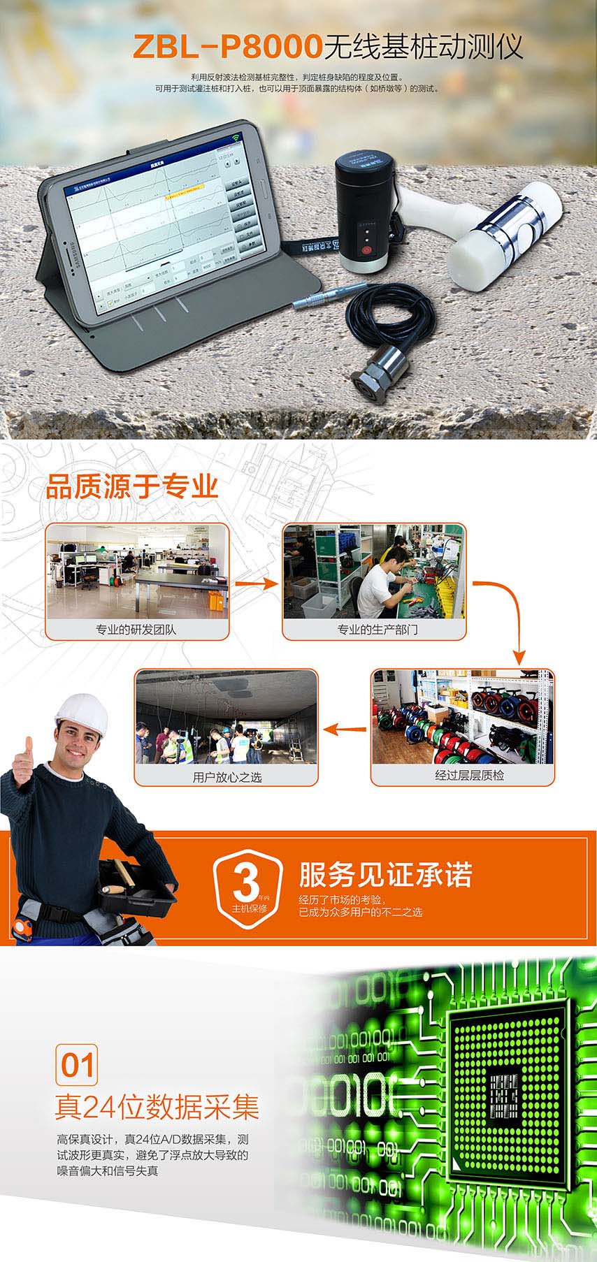 ZBL-P8000無線基樁動(dòng)測儀1 ZBL-P8000無線基樁動(dòng)測儀1