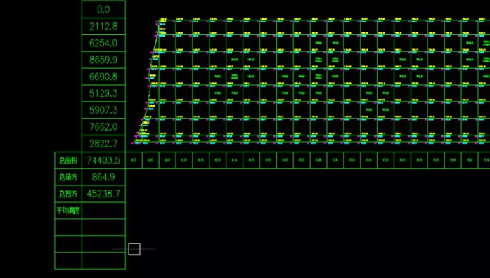 人工測量獲得兩期土方值結(jié)果圖 人工測量獲得兩期土方值結(jié)果圖